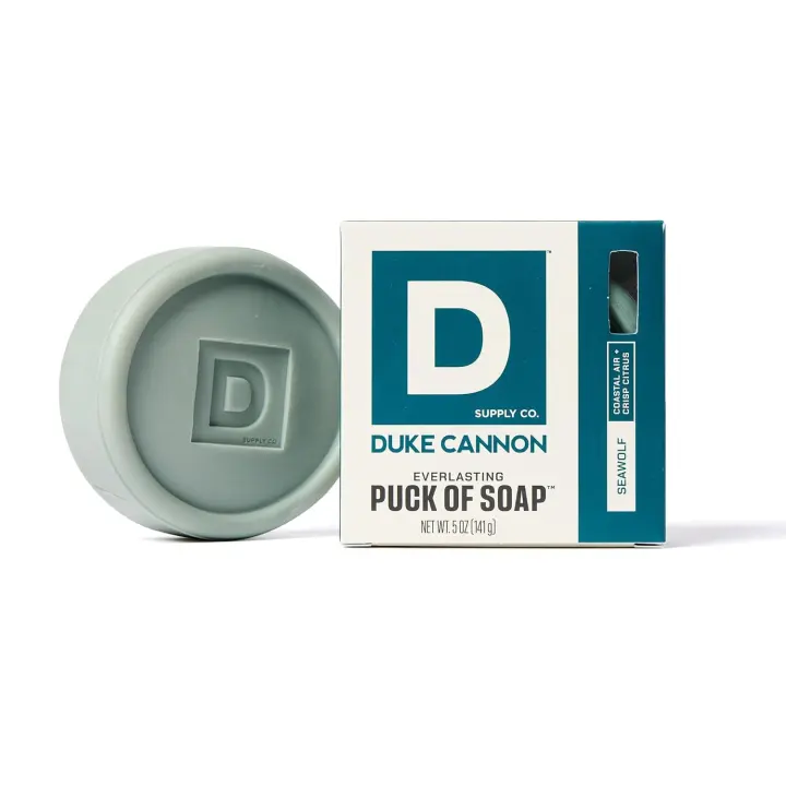 Seawolf Everlasting Soap Puck — 5 oz Men's Triple-Milled Bar